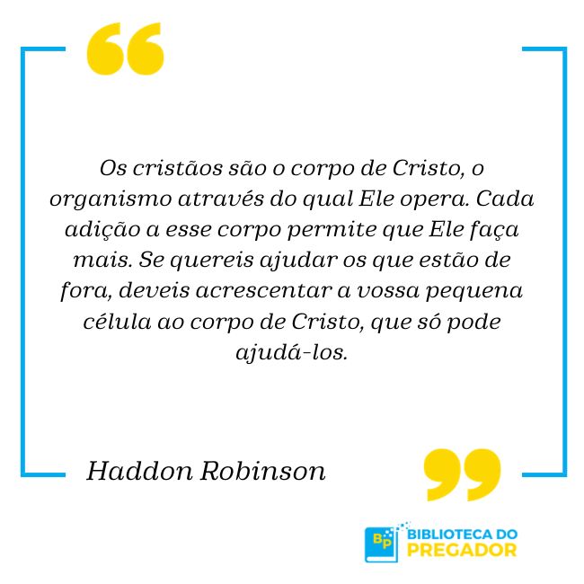 Frase de Haddon Robinson