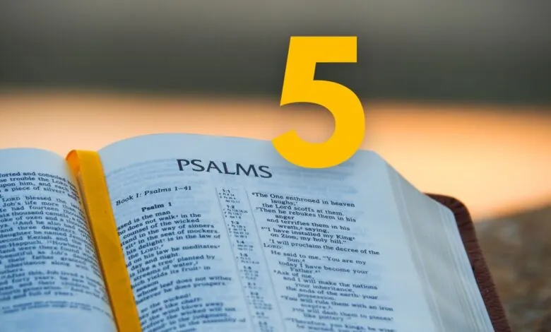 Salmo 5 Estudo comentado e explicado