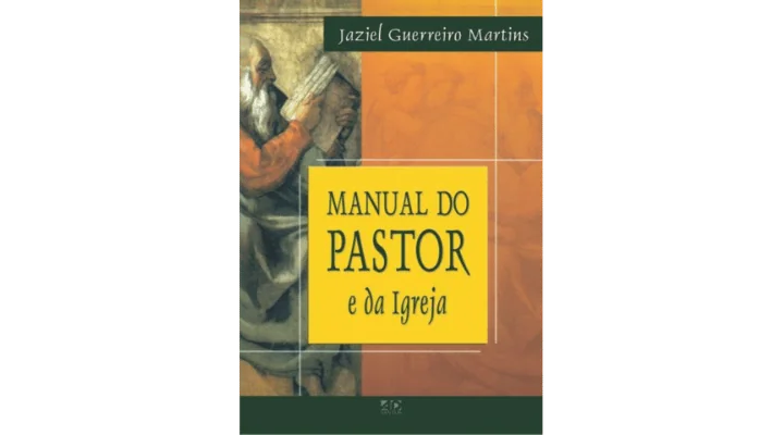 livro manual do pastor - capa