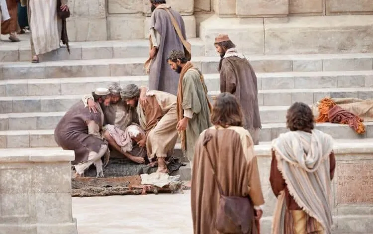Sermão sobre Pedro e João e a cura do coxo na Porta Formosa