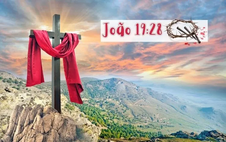 João 19-28 Significado de Jesus dizer tenho sede