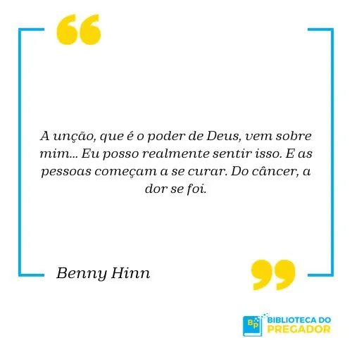 Citação de Benny Hinn
