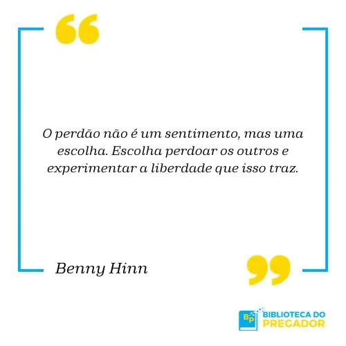 Frase de Benny Hinn
