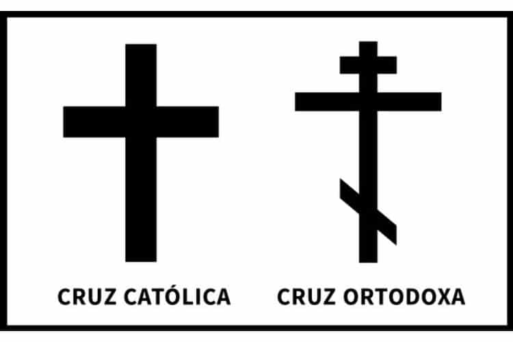 Cruz da Igreja Católica e Ortodoxa