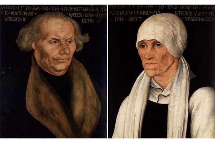 família de Martinho Lutero