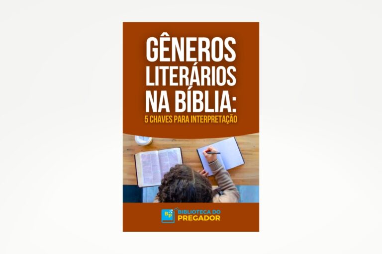 E book Gratuito Gêneros Literários da Bíblia 5 Passos para Interpretar