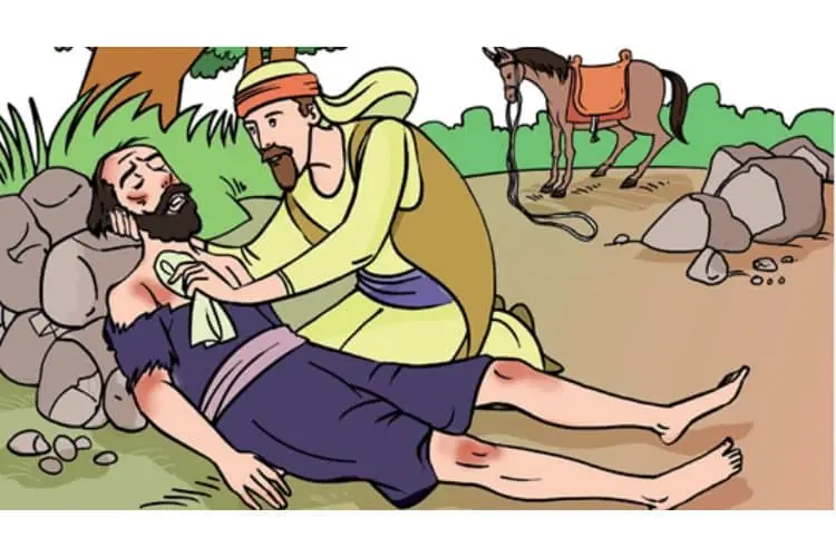 histórias da Bíblia para crianças - o bom samaritano