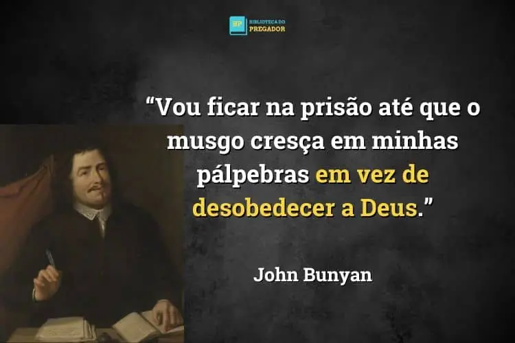 Frases De Bunyan para sermões