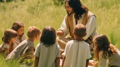 Jesus e as crianças na bíblia