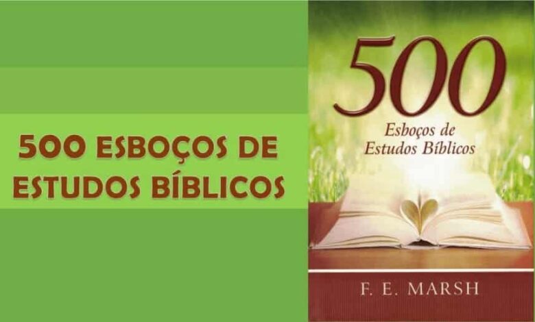 500 esboco estudo biblicos pdf