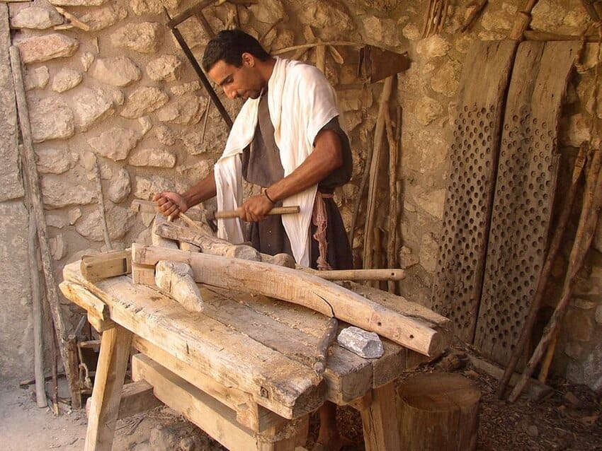 carpinteiro - profissão dos tempos bíblicos