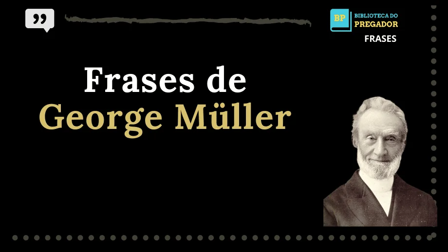 Frases de George Müller