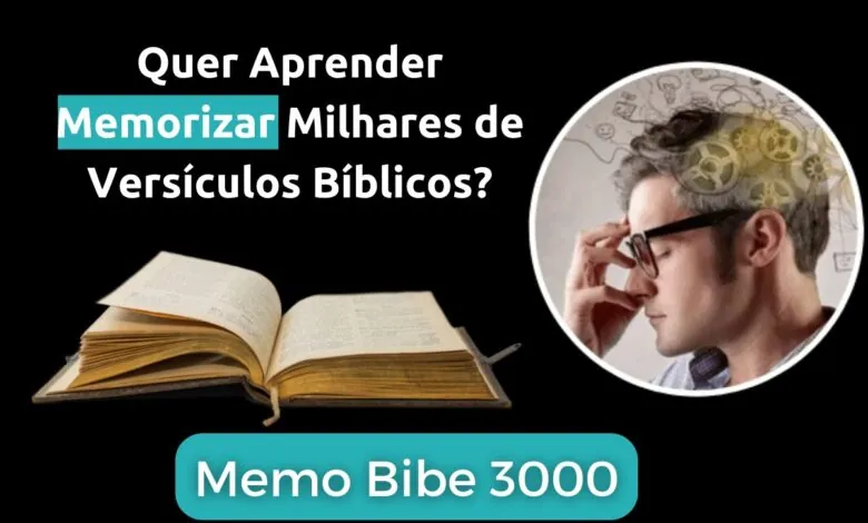 Curso de Memorização da Bíblia MEMO BIBLE 3000