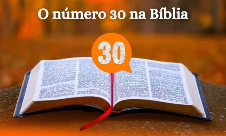 número 30 na Bíblia