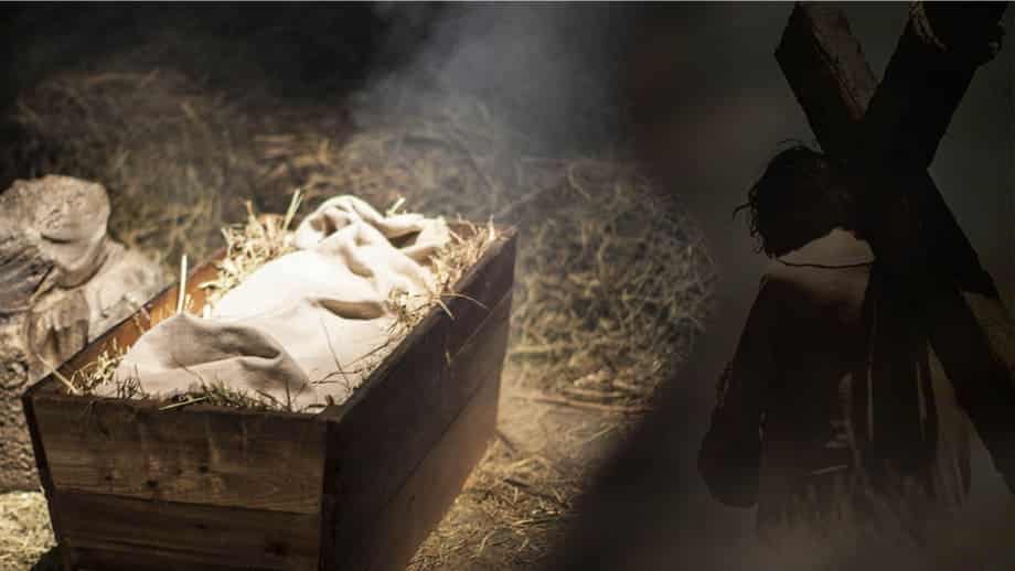 A Manjedoura, a Cruz e a Coroa na vida de Jesus