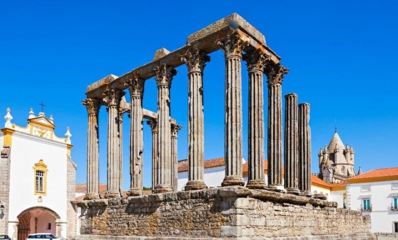 O Templo de Diana Um-a das 7 maravilhas do Mundo Antigo