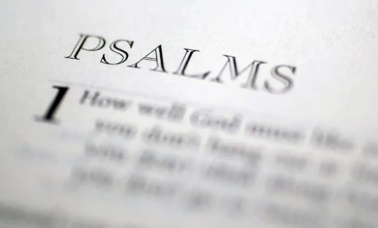 Quais são os 5 tipos diferentes de salmos
