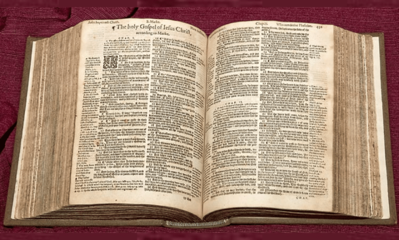 biblia de genebra - primeira biblia de estudo