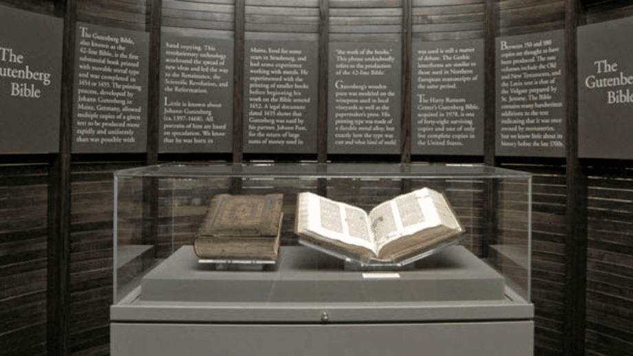 primeira biblia impressa - gutemberg