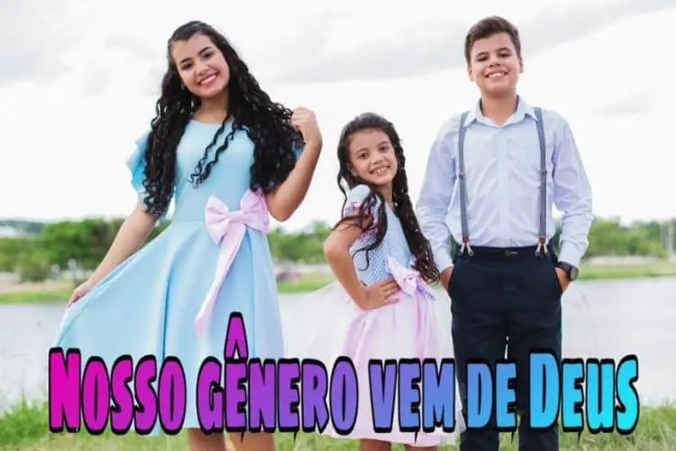 Nosso Gênero vem de Deus – Trio R3 Kids - música gospel infantil fácil