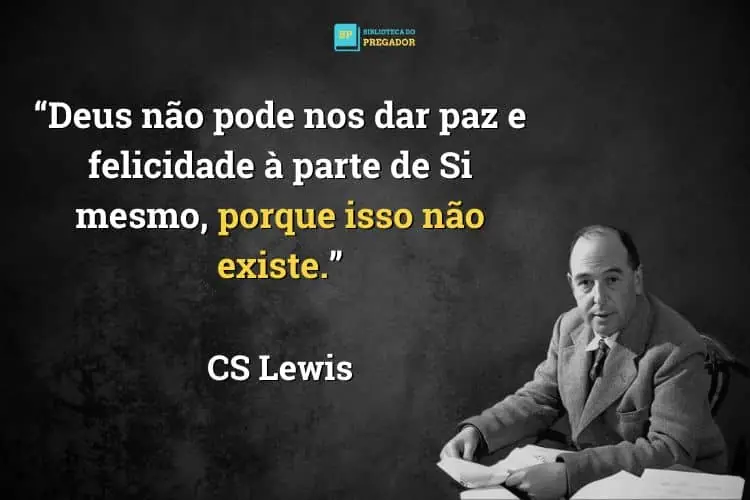 frase de Lewis sobre Deus