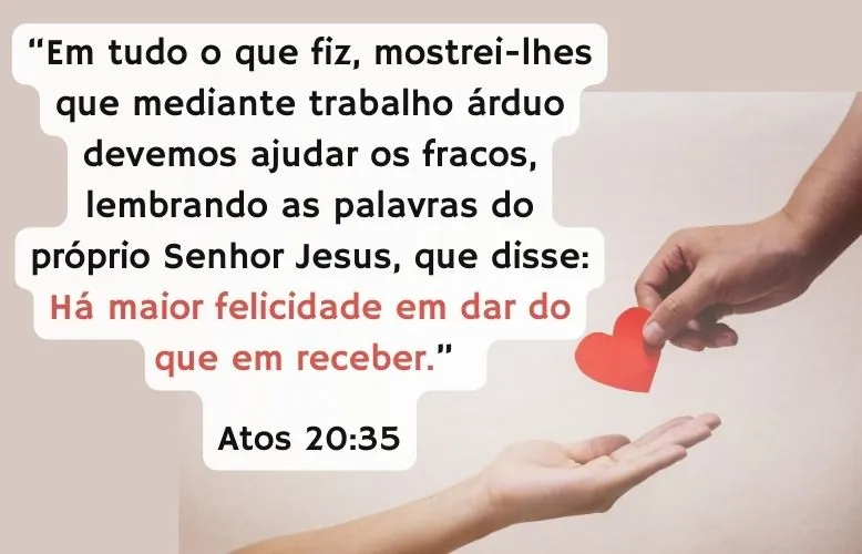 Atos 20-35 - melhor é dar do que receber
