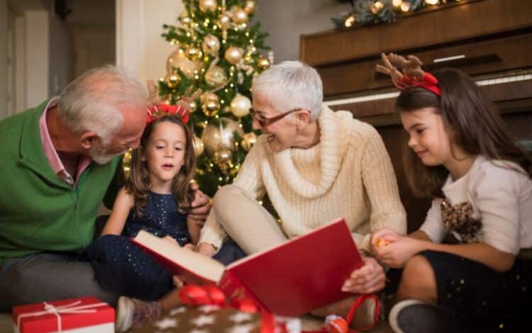 maneiras dos avós tornarem o Natal mágico