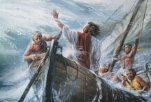 Jesus acalma a tempestade - historia licoes