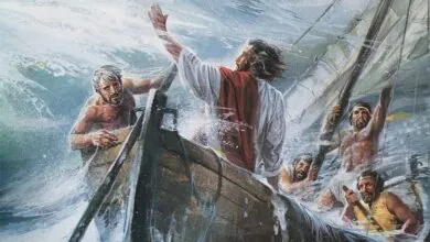 Jesus acalma a tempestade - historia licoes