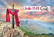 João 19-28 Significado de Jesus dizer tenho sede