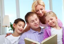ler e estudar a bíblia com filho