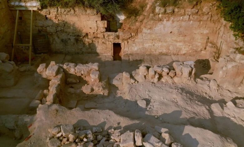 Caverna funerária de 2.000 anos ligada a Salomé