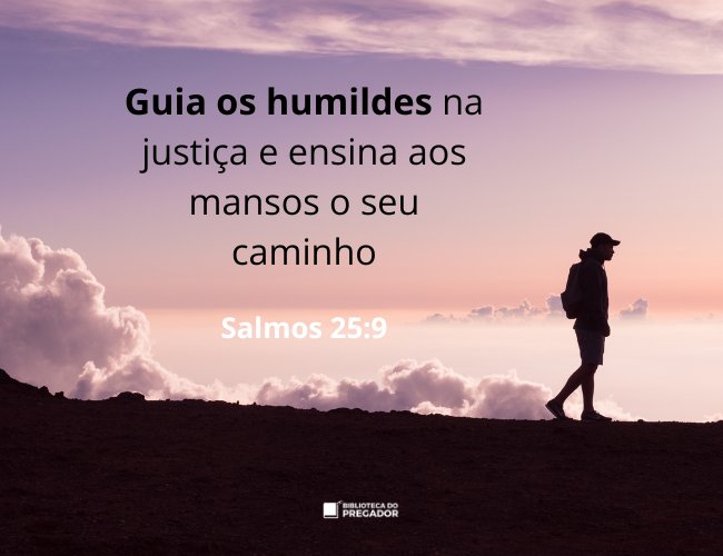 salmos da bíblia humildade