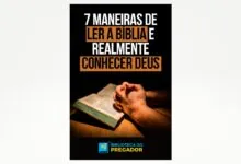 E-book Gratuito - 7 Maneiras de Ler a Bíblia e Realmente Conhecer Deus