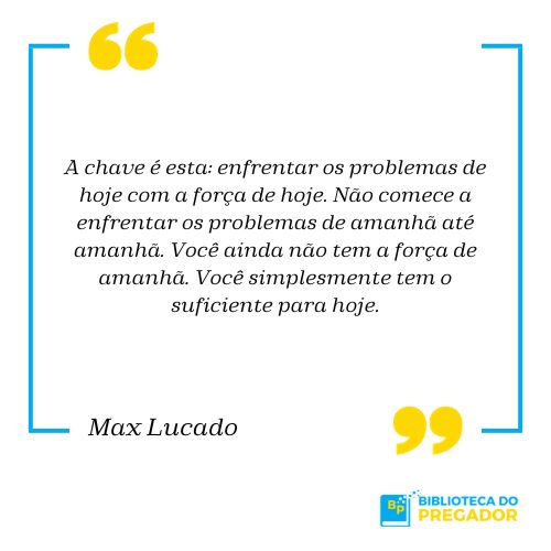 Citação de Max Lucado