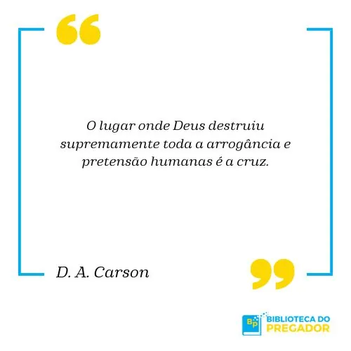 Frase de D. A. Carson