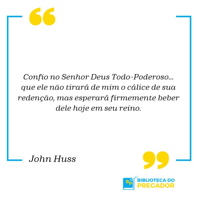 Frase de John Huss