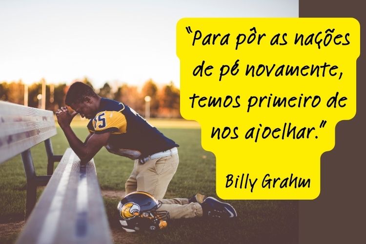 frase de Billy Graham sobre orar