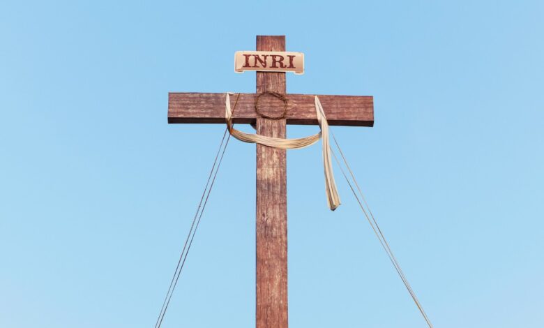 significado de INRI na cruz de Jesus