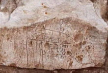 Descoberta de desenhos antigos de navios feita por cristãos
