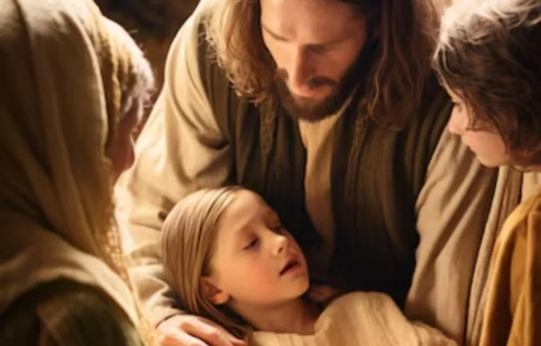 criança curada por Jesus