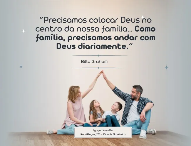 Frases de Família e Deus