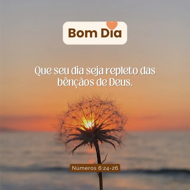 versículo para dia abençoado
