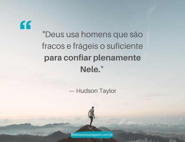 Frase motivadora sobre confiar em Deus