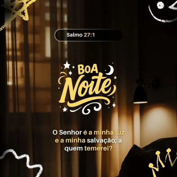 salmo 27 para boa noite