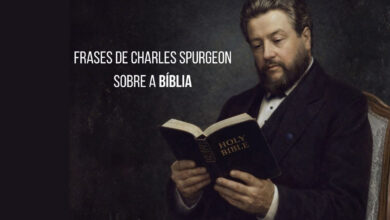 Charles Spurgeon lendo a Bíblia com frases inspiradoras sobre a Palavra de Deus
