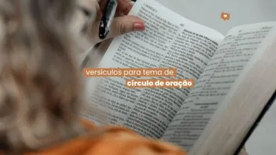 versículos bíblicos para tema de festa de círculo de oração
