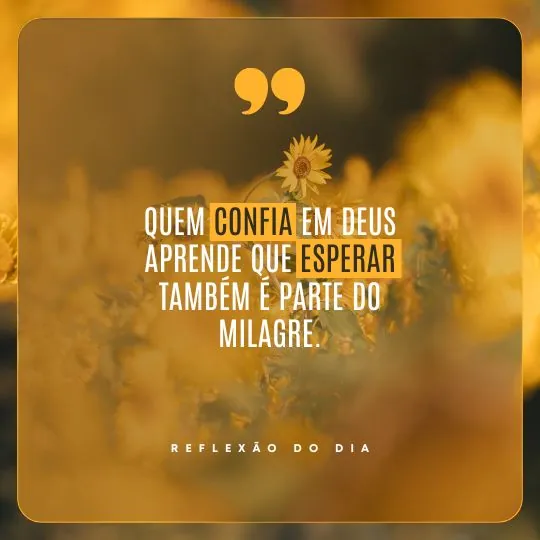Versículo do dia de hoje reflexão