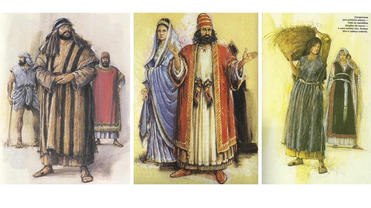 Quem são os três homens que usavam chapéu na Bíblia?