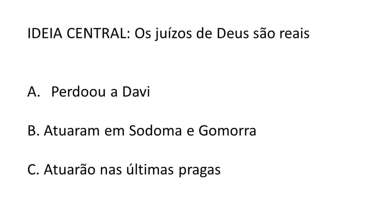 ORDEM CRONOLOGICA DO SERMÃO TEMÁTICO